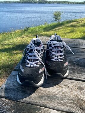 Skechers D'Lites Interlude Women's Sneakers Size 10 (US) Black